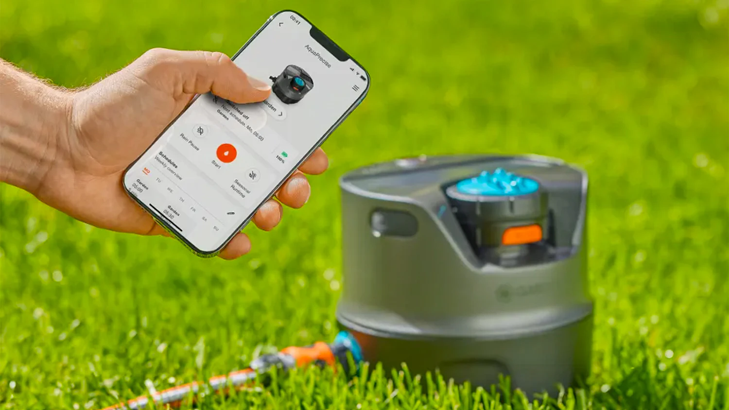 Ovládanie zavlažovacieho systému Gardena pomocou telefónu