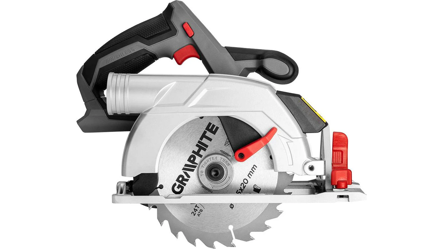 Kotoučová pila Graphite 58G023 ze strany
