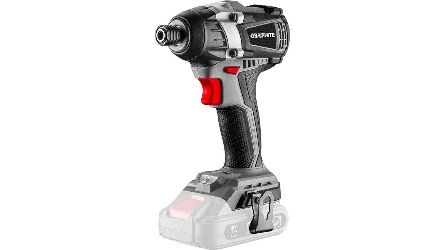Akumulátorový rázový utahovák Graphite 58G024 zboku