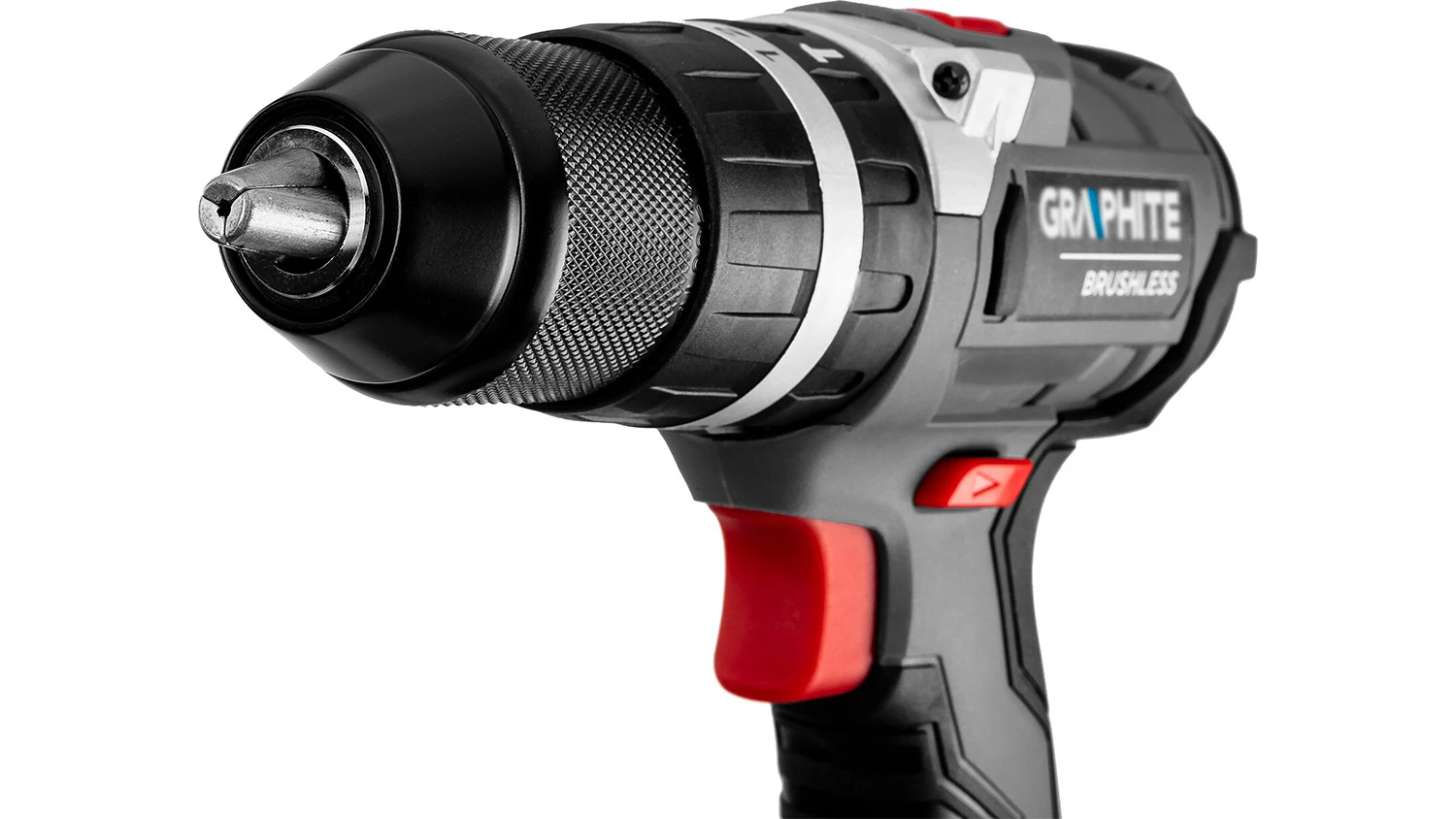 Vrtací šroubovák s příklepem Graphite zepředu