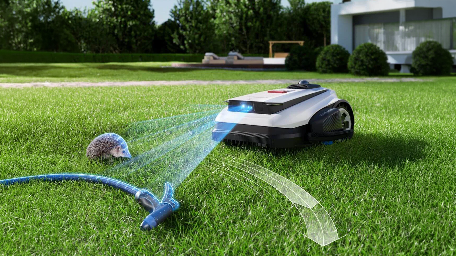 Robotická sekačka Ecovacs – využití kamer k navigaci