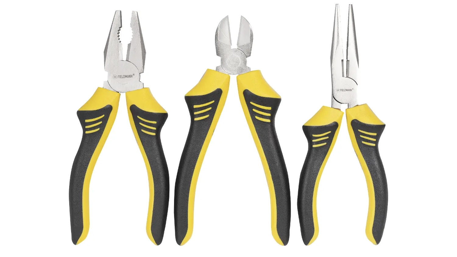 Sada ručných klieští Fieldmann FDN 1020 na bielom pozadí