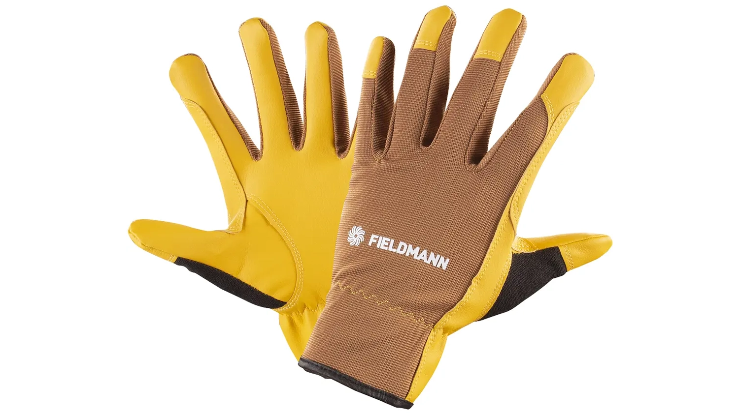 Ochrann&eacute; rukavice Fieldmann FZO 7011 na b&iacute;l&eacute;m pozad&iacute;
