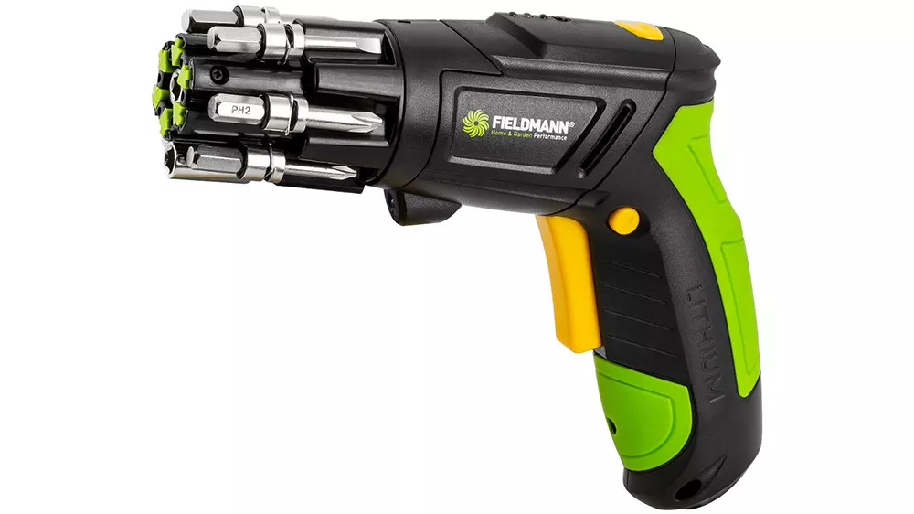 Aku skrutkovač zo sady Fieldmann FDG 5018-108AR