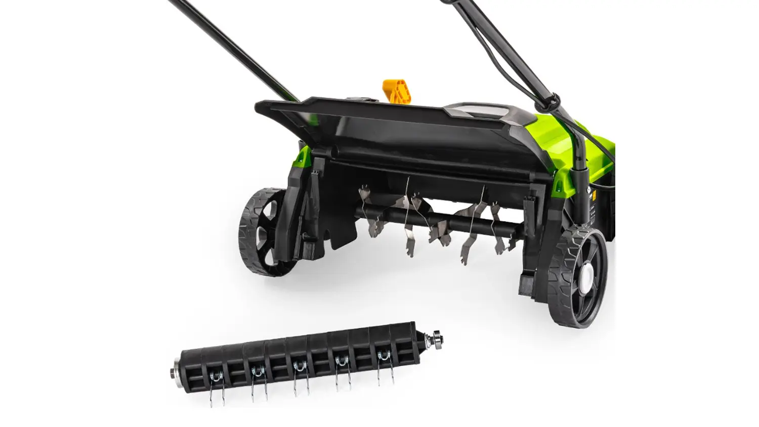 Elektrický vertikutátor Fieldmann FZV 2104-E s oběma výměnnými válci