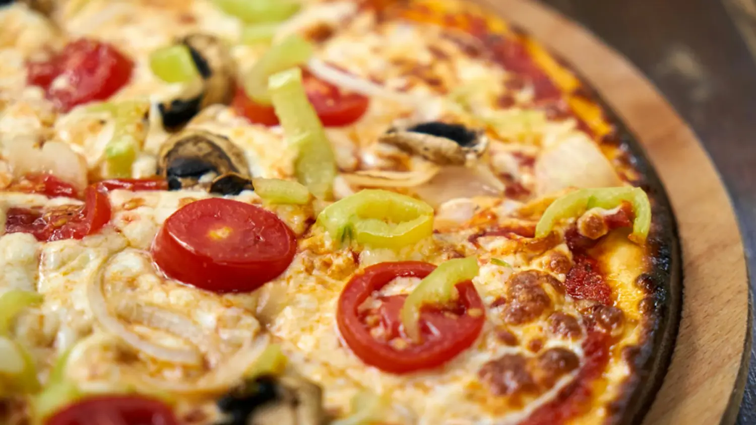 Detail na pizzu