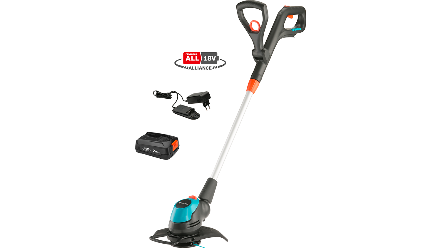 Akumulátorový vyžínač Gardena EasyCut 23/18V P4A s akumulátorem