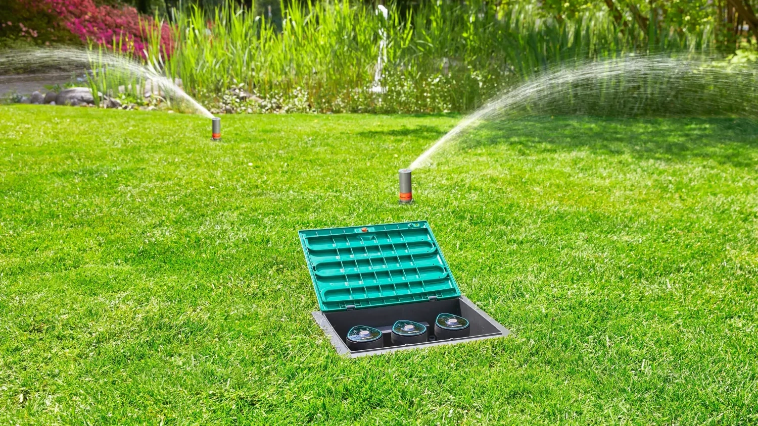 Uk&aacute;zka zavlažov&aacute;n&iacute; syst&eacute;mem Gardena