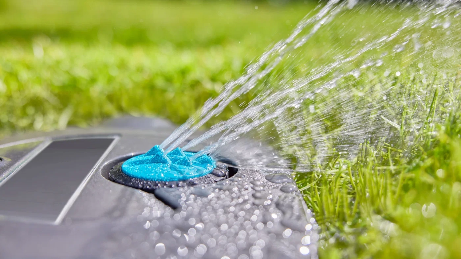 Ukážka zavlažovania systémom Gardena AquaPrecise