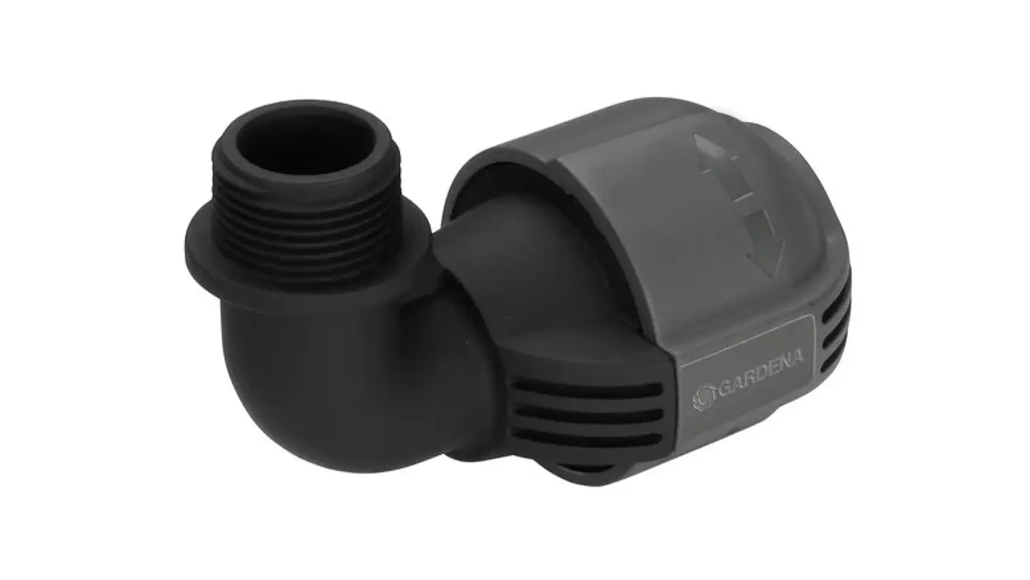 Spojka GARDENA L-kus 25 mm &times; 3/4 vonkaj&scaron;&iacute; z&aacute;vit bočn&yacute; pohľad