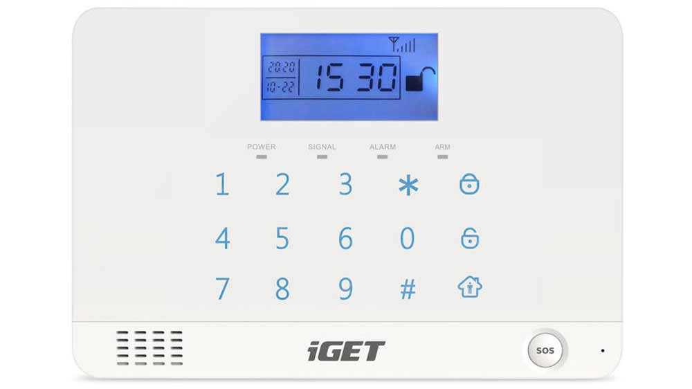 Bezdrôtový alarm iGET SECURITY M3B_01
