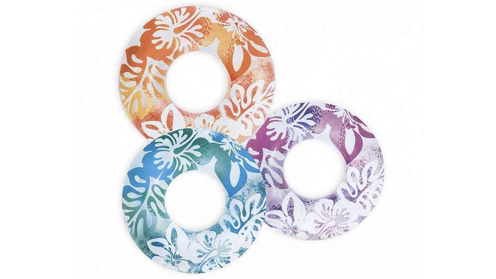 Nafukovací plovací kruh Intex 59251 Květiny_01