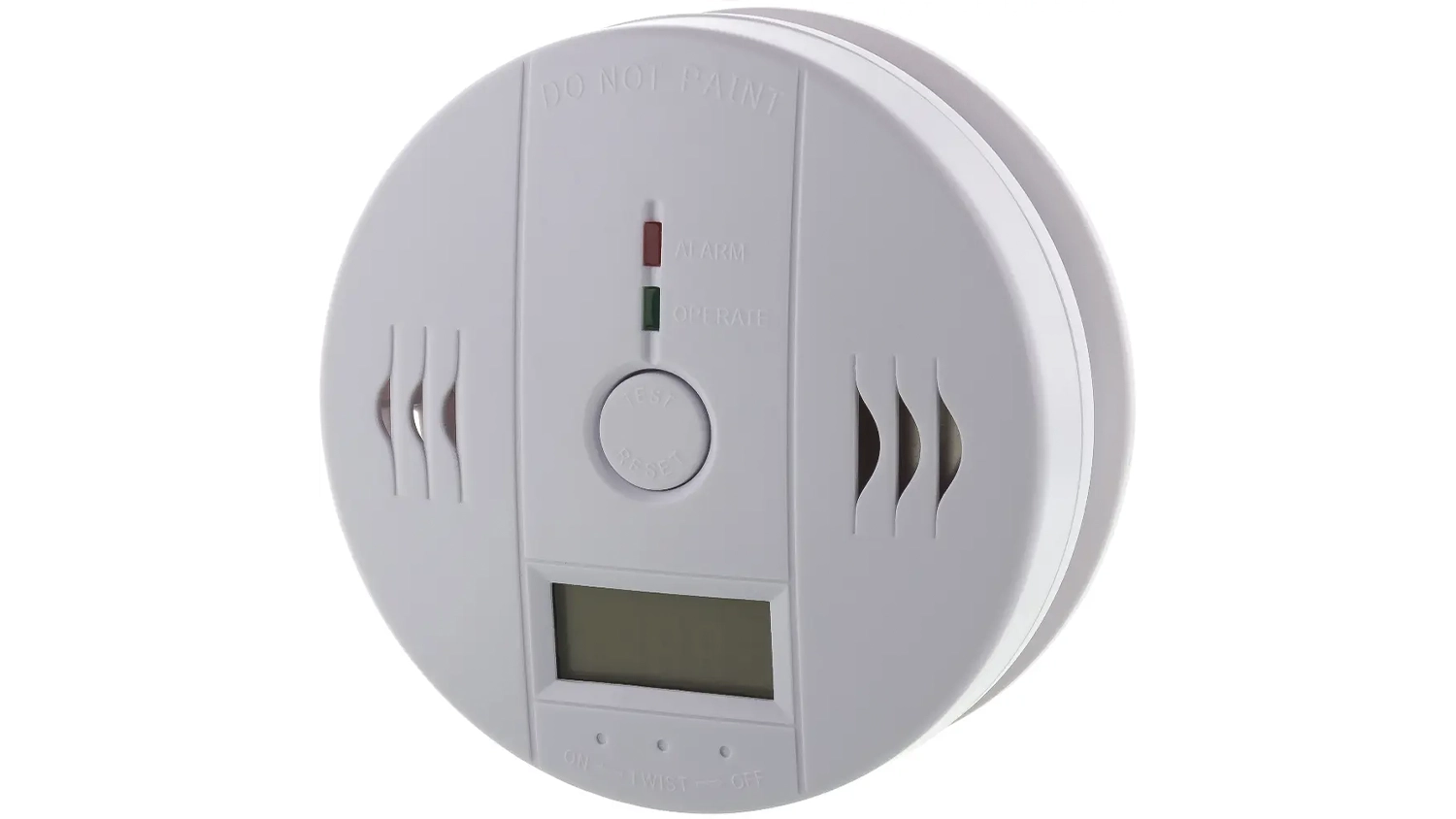 Detektor CO Retlux RDT 301 zo strany