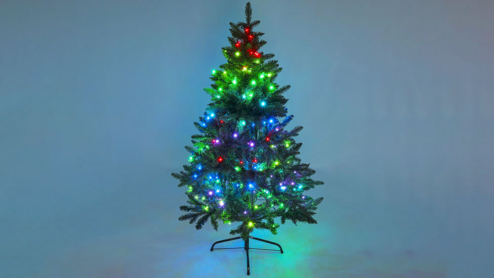 Osvícený vánoční stromeček