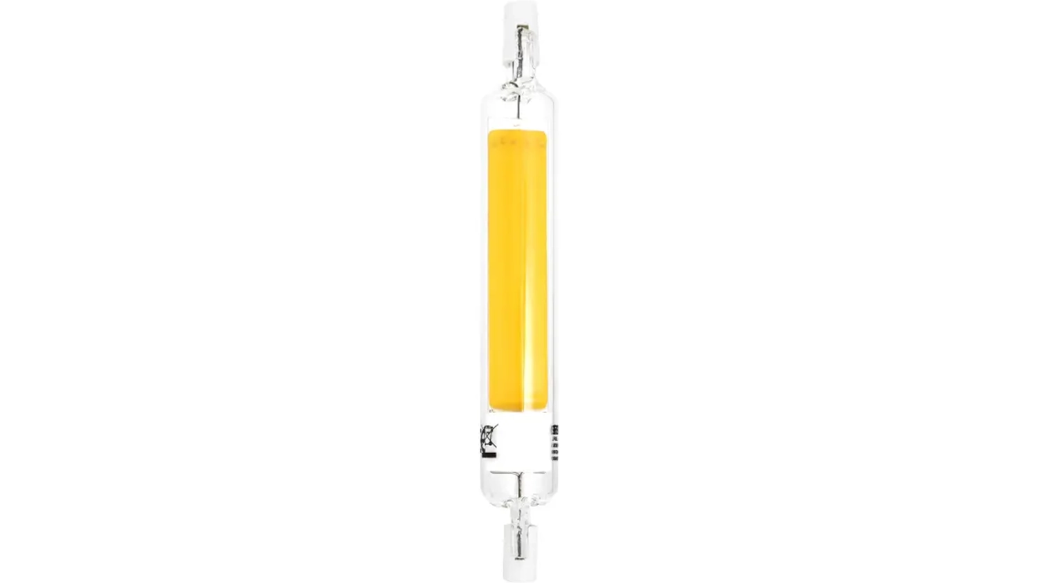 LED ž&aacute;rovka line&aacute;rn&iacute; Retlux RLL 458 R7s tepl&aacute; b&iacute;l&aacute; na b&iacute;l&eacute;m pozad&iacute;