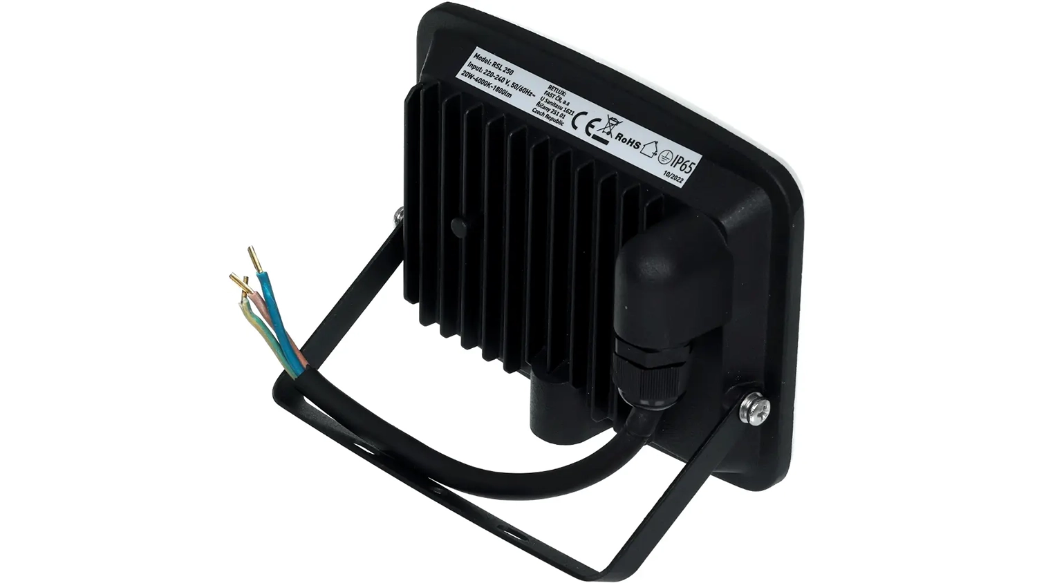 LED reflektor Retlux RSL 250 ze zadu