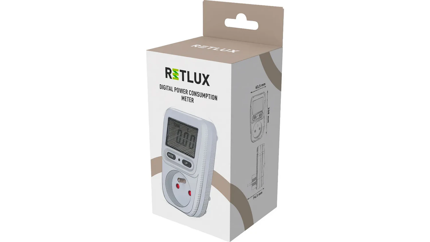 Merač spotreby RETLUX RDM 1003 v obale
