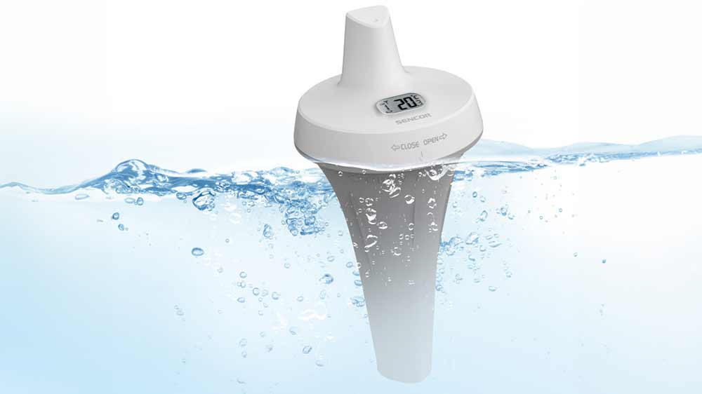 Senzor SENCOR SWS T POOL PRO ve vodě_03