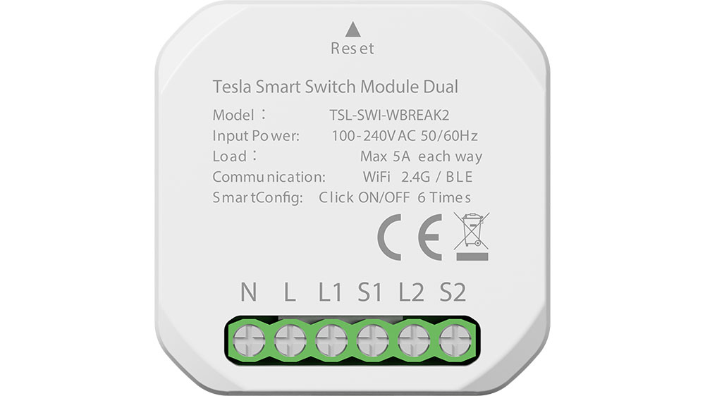 Tesla Smart Switch Module Dual