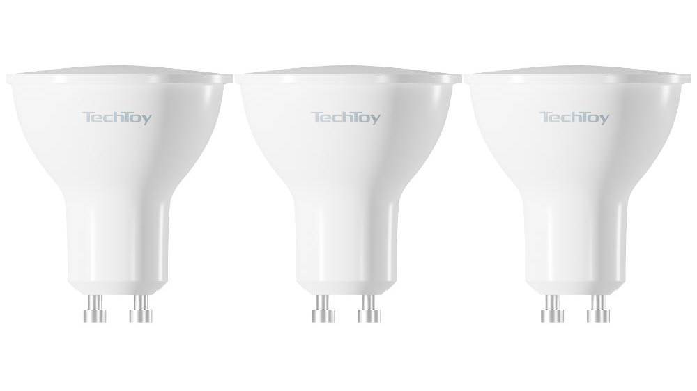 Chytrá žárovka TechToy Smart Bulb RGB 4,5 W GU10