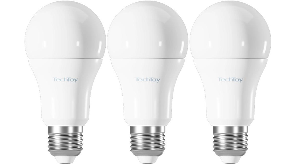 Chytrá žárovka Tesla TechToy Smart Bulb RGB 9W E27 ZigBee 3PCS