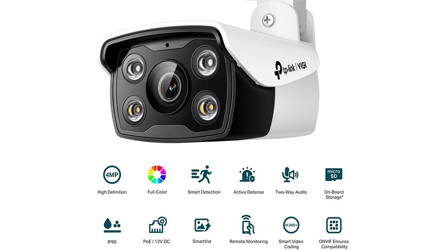Venkovn&iacute; bezpečnostn&iacute; kamera TP-Link VIGI C340(4mm) funkce