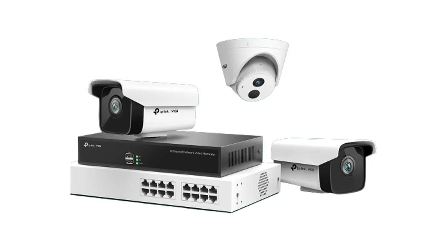 Síťový videorekordér TP-Link VIGI NVR1008H s Tp-link produkty