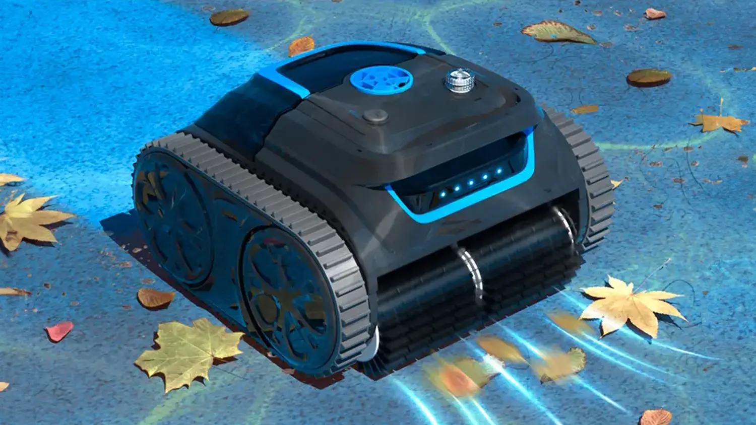 Robotick&yacute; baz&eacute;nov&yacute; vysavač Wybot S1 ukl&iacute;z&iacute; dno baz&eacute;nu
