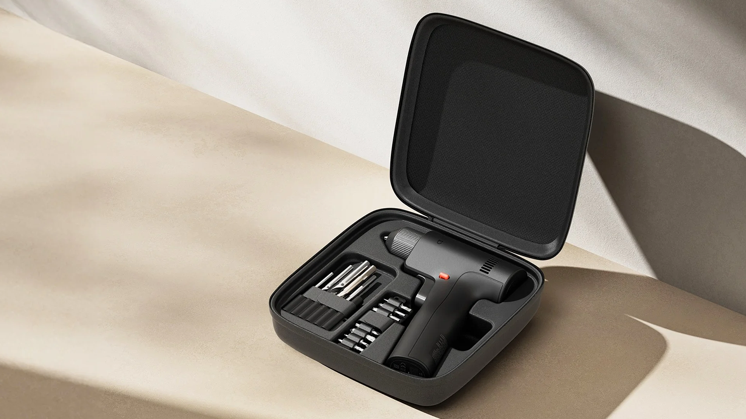 Aku vrtačka Xiaomi Mijia Brushless Cordless Drill 2 uložená v kufříku