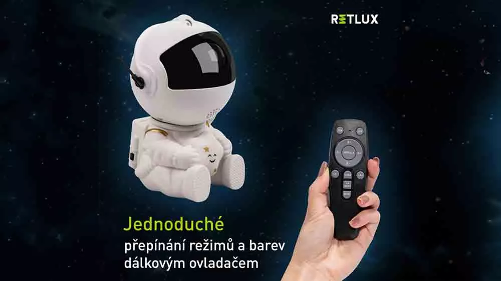 Ovl&aacute;danie projektora Astronaut RETLUX RNL 109_07