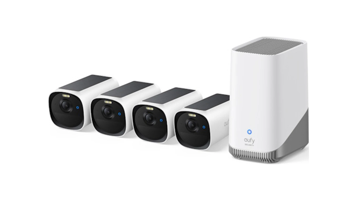 Sada venkovn&iacute;ch IP kamer Anker eufyCam E40 (4ks + HomeBase S380)