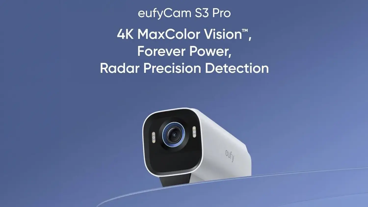 Venkovn&iacute; kamera Anker eufy S3 Pro s popisem