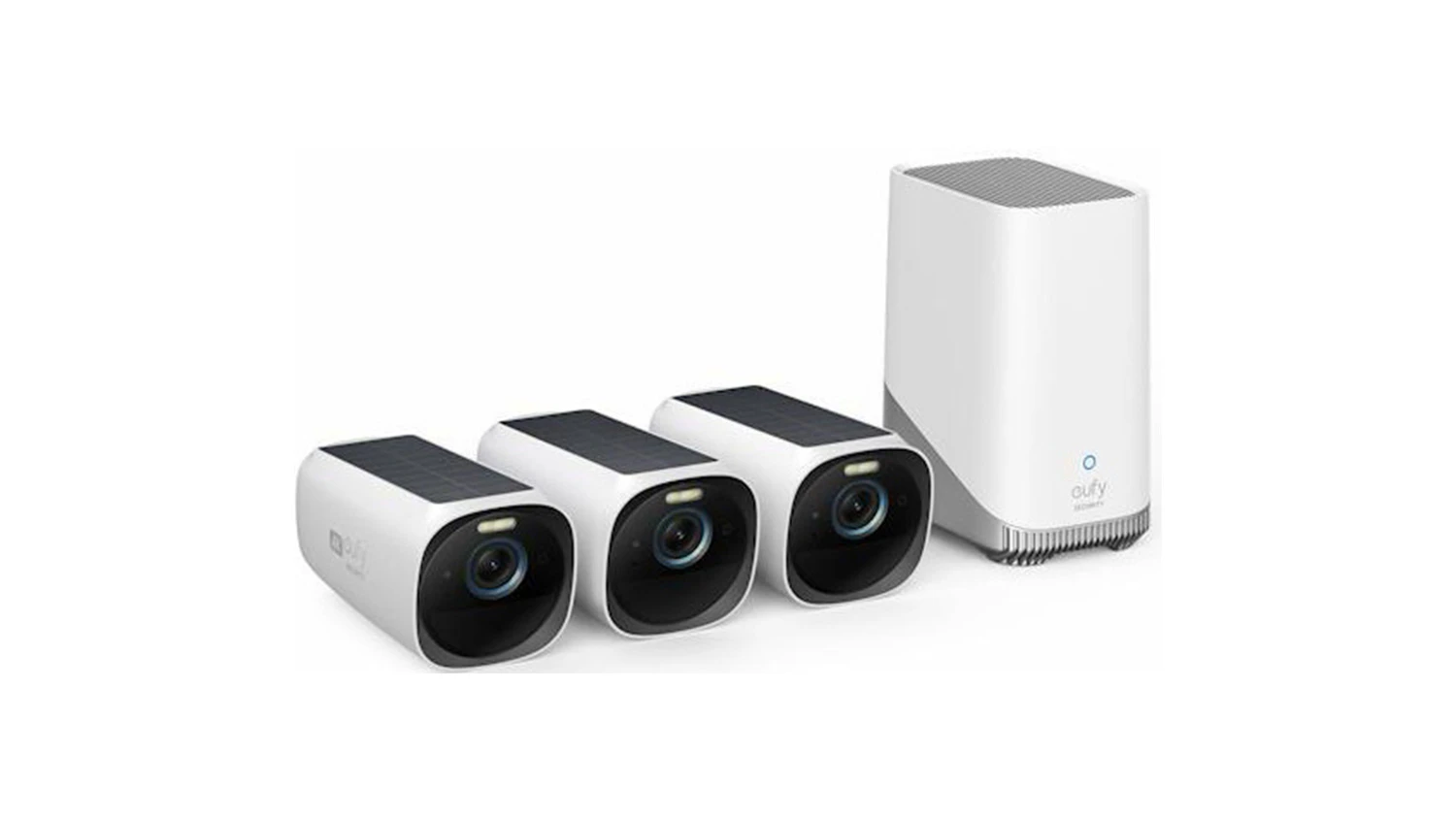 Sada venkovních IP kamer Anker eufyCam S330 (3ks + HomeBase3)