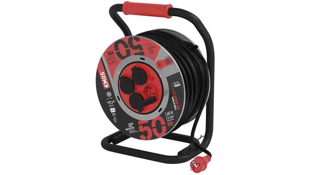 Prodlužovací kabel na bubnu Emos P084504_01