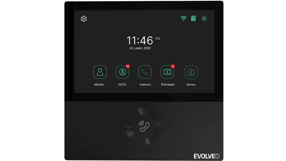 Ovládací panel domácího videotelefonu Evolveo AHD7_03