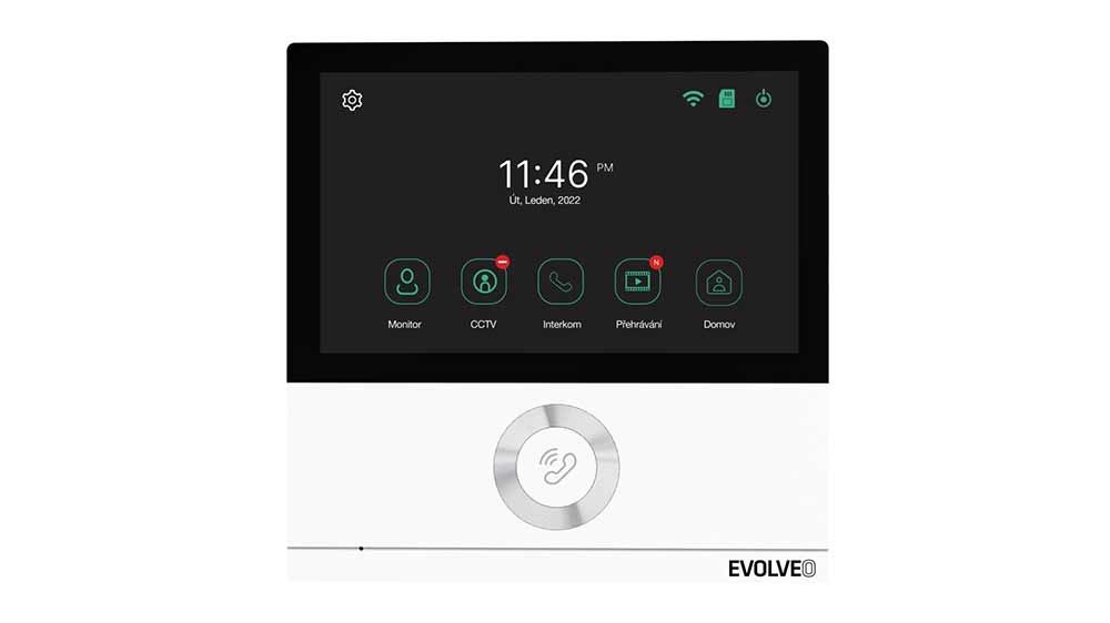 Ovládací panel domácího videotelefonu Evolveo AHD7_03