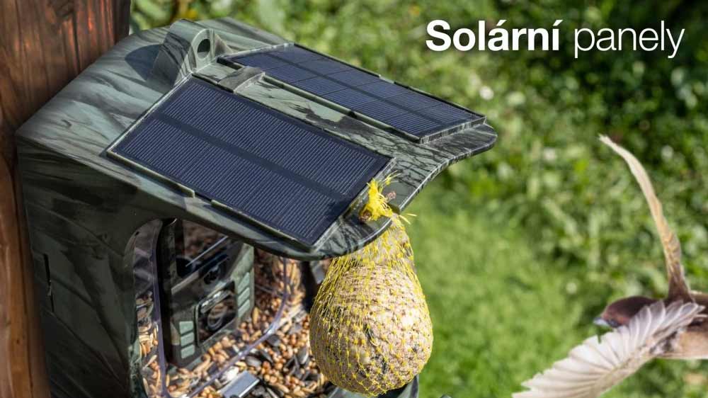 Krmítko s kamerou EVOLVEO StrongVision se solárním panelem_03