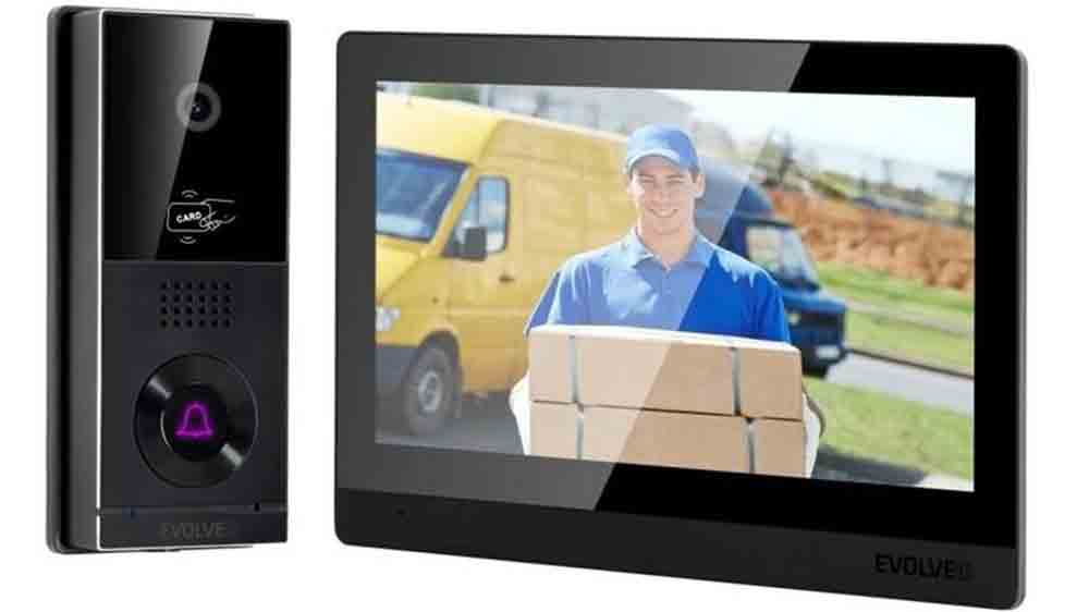 Sada Wi-Fi videotelefonu Evolveo DoorPhone AHD10 černý_01