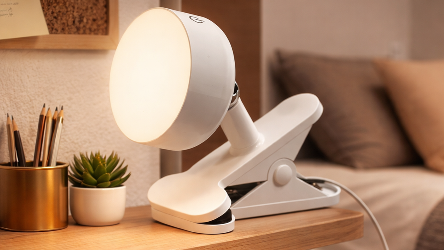 Svietidlo 3 v 1 Decor Helper Gadget 830 USB White v polohe klipu
