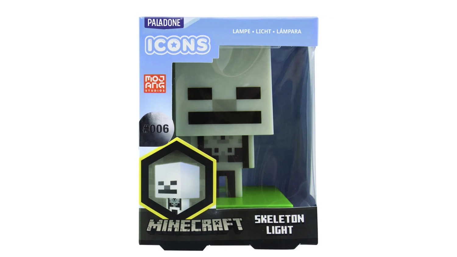 Balení lampičky Paladone Minecraft Icon Skeleton