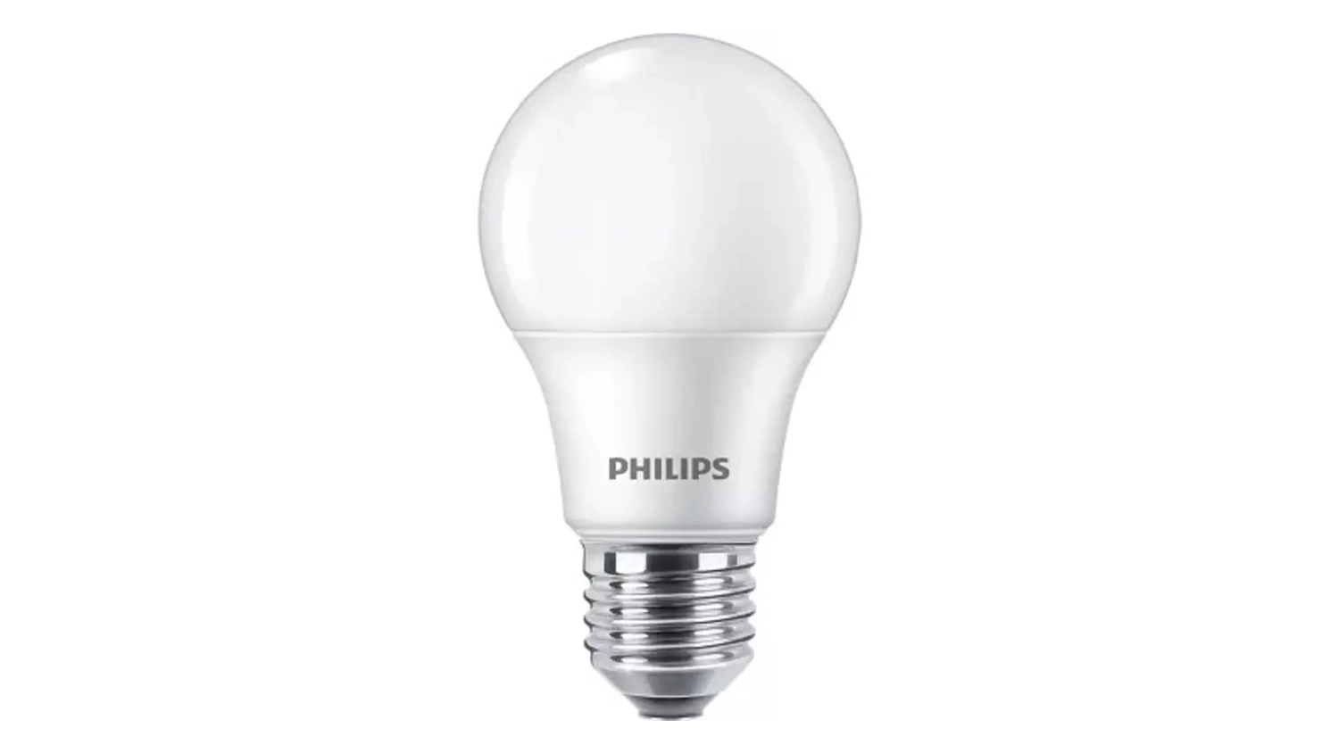 LED žárovka Philips 60 W A60 2× E27 bílá přední pohled