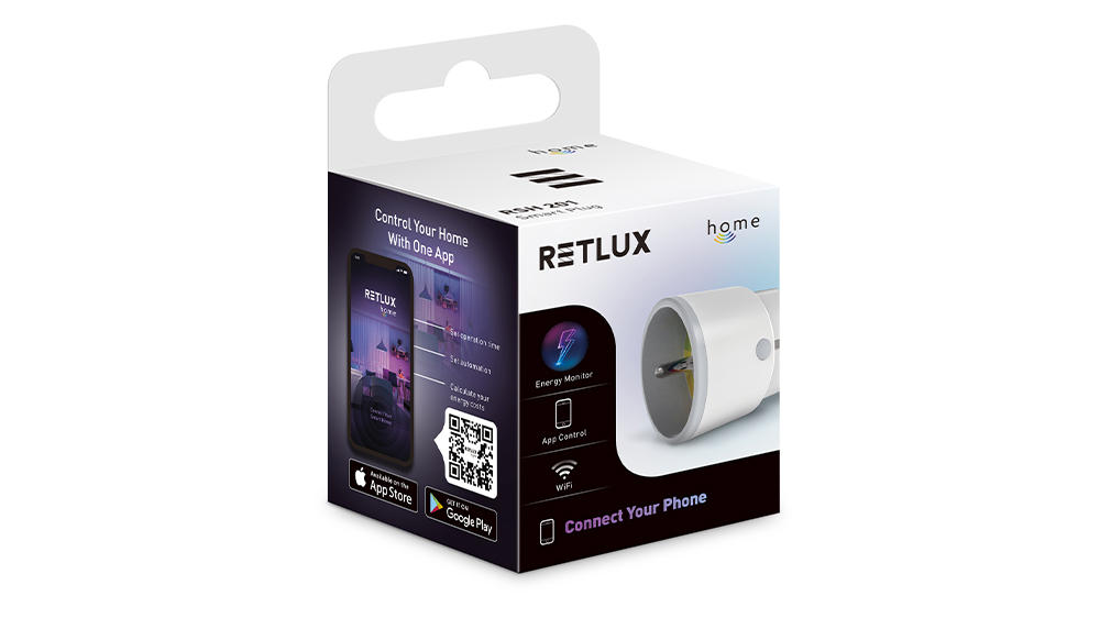 Chytrá zásuvka Retlux Smart Home RSH 201