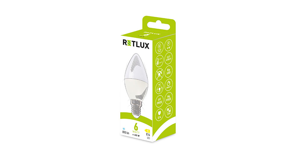 LED žárovka RETLUX RLL 628