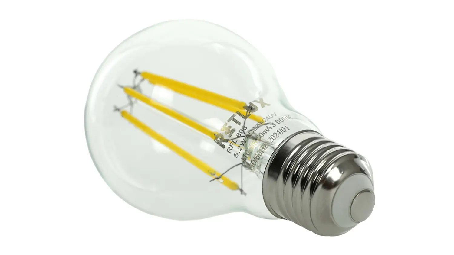 LED žiarovka RETLUX RFL 603 pohľad zospodu