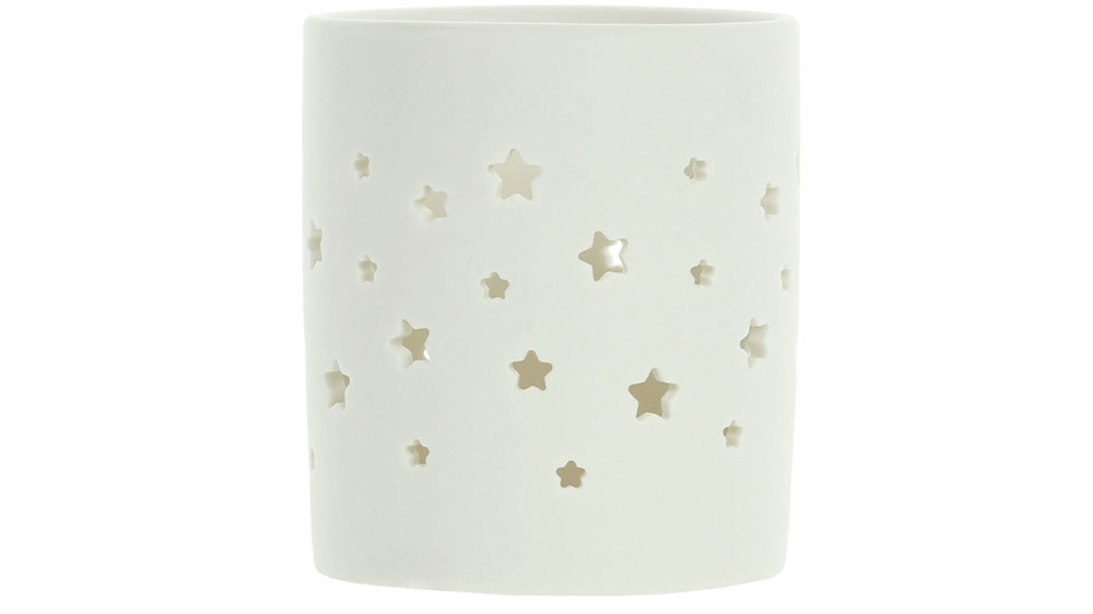 Porcelánový svícen hvězdy Retlux RXL 498_02