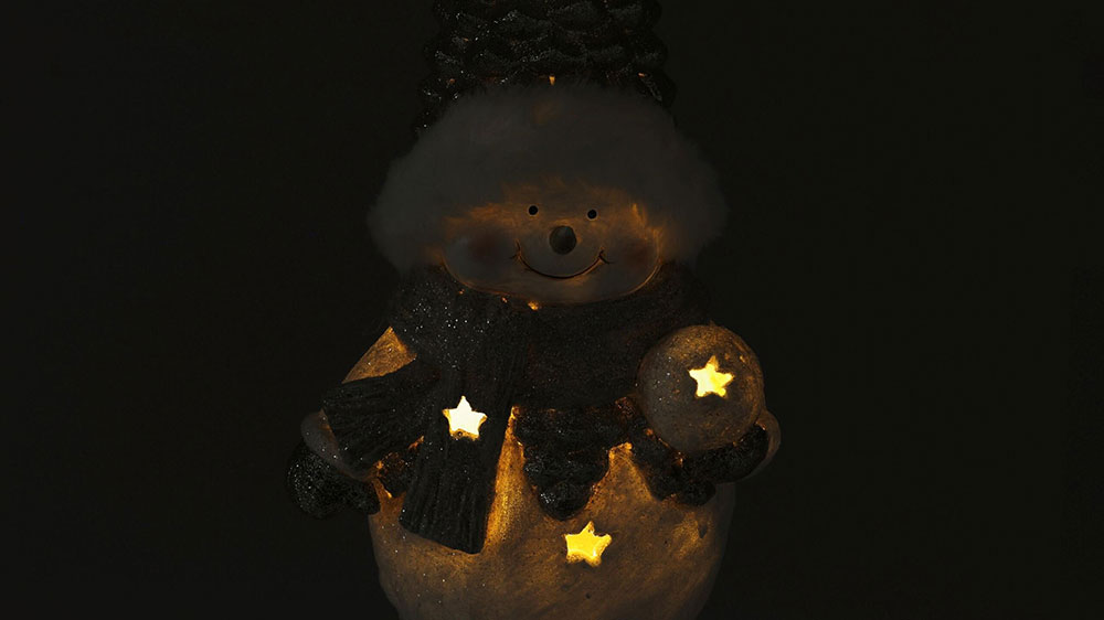 Sněhul&aacute;k v čapce 1 LED WW Retlux RXL 510 sv&iacute;t&iacute;c&iacute; ve tmě_03