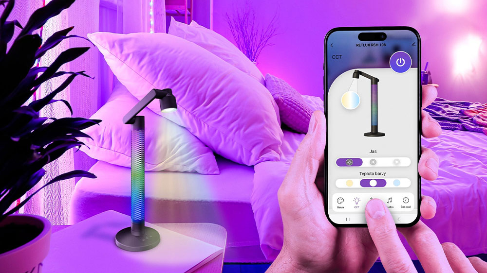 Wi-Fi smart stolní lampy Retlux RSH 108_02