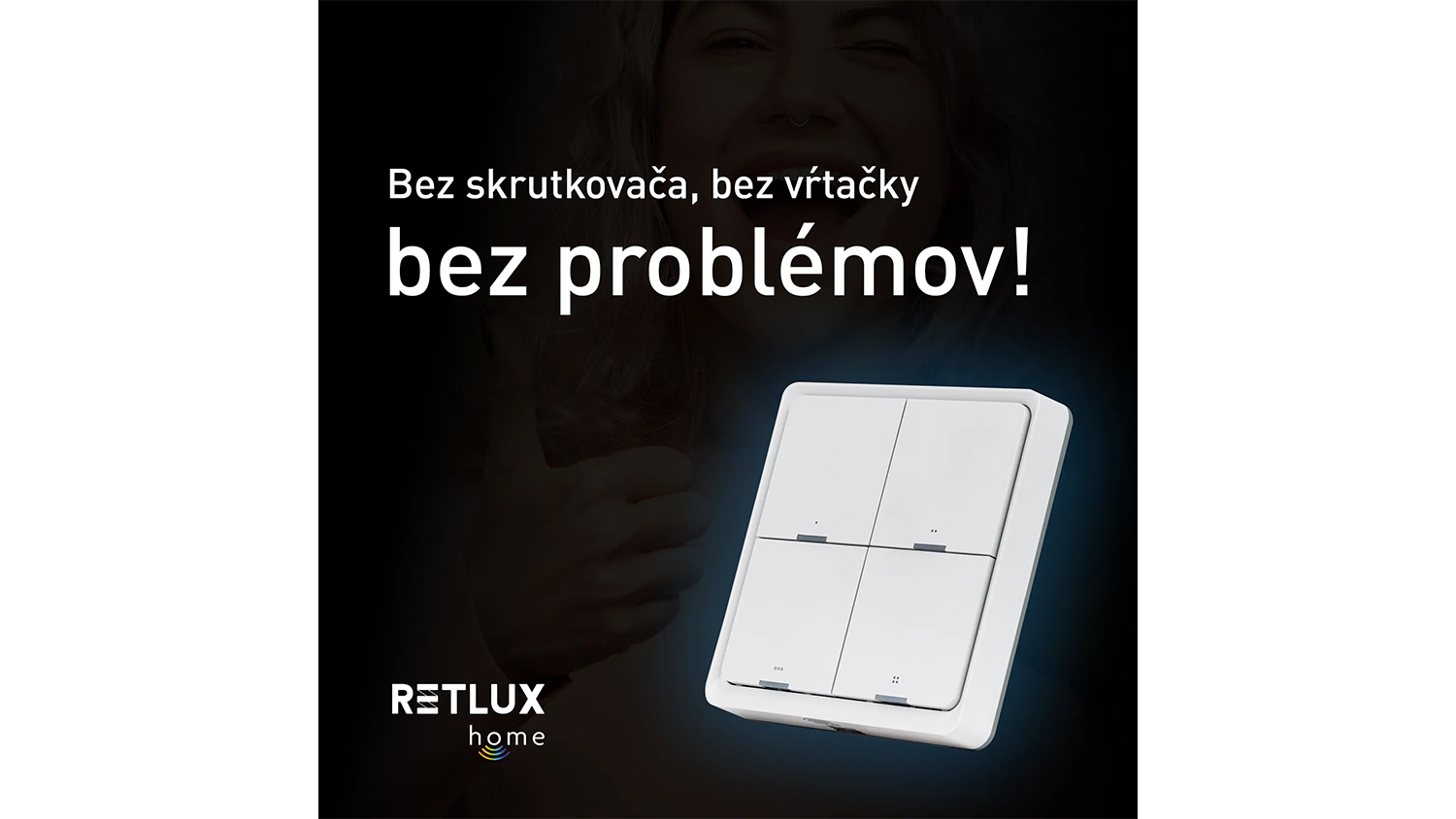 Smart vyp&iacute;nač RETLUX RSH 303 Reed s textom o jednoduchej in&scaron;tal&aacute;cii