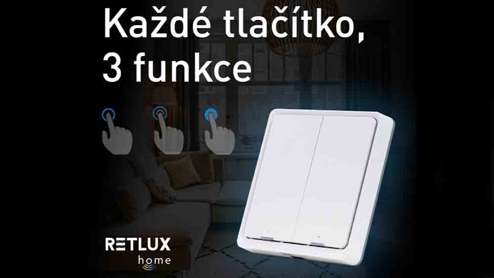 Smart vypínač RETLUX Reed se symboly 3 funkcí každého tlačítka_08