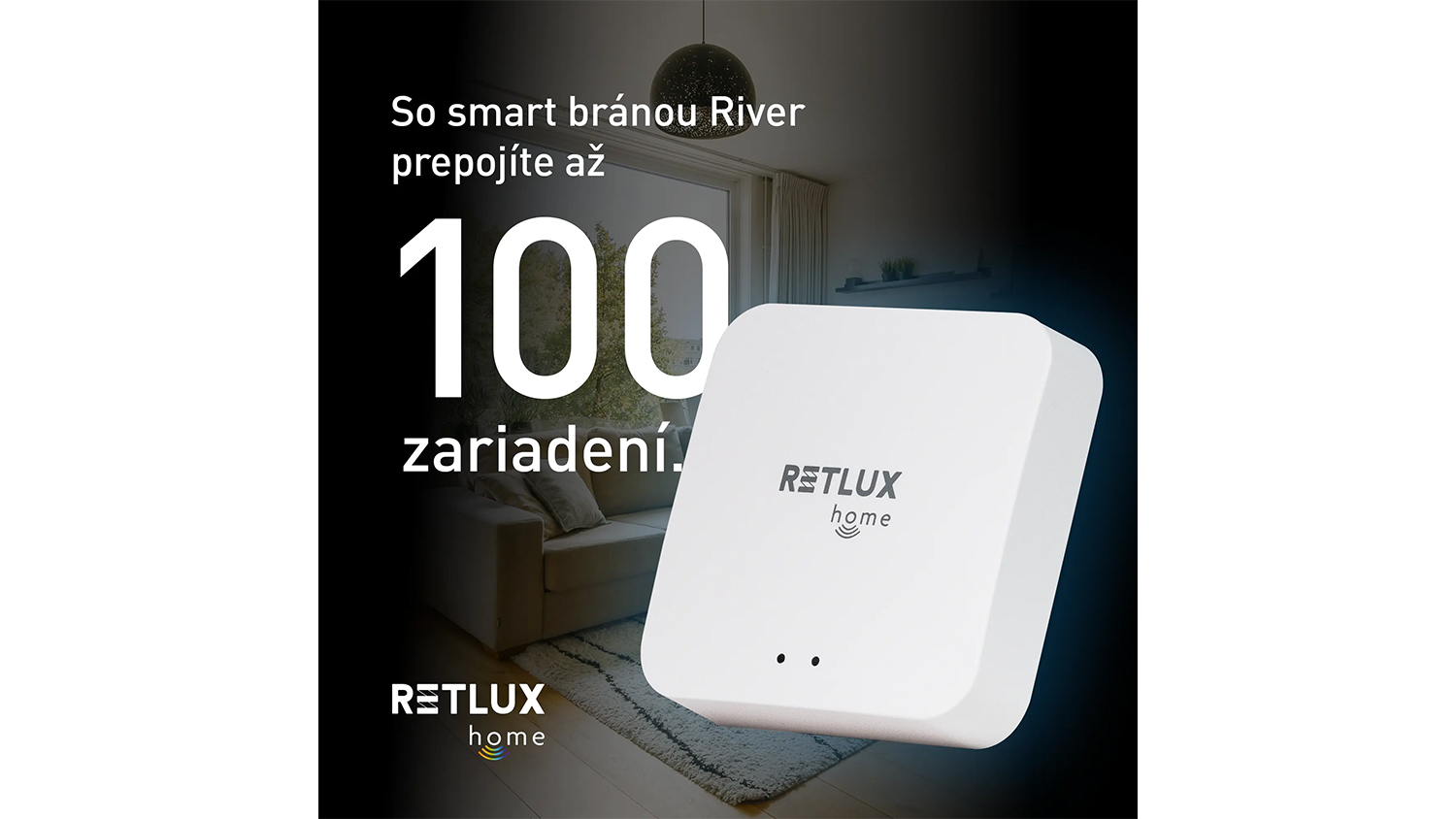 Smart modul RETLUX RSH 401 River so sloganom